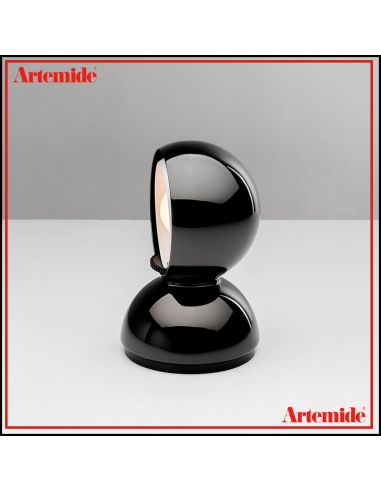 Eclisse Lampada Da Tavolo Artemide Nero Matto