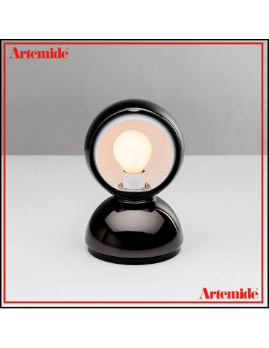Eclisse Lampada Da Tavolo Artemide Nero Matto