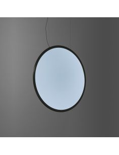 Artemide Discovery Vertical 70 Tw Nero Lampada Sospensione