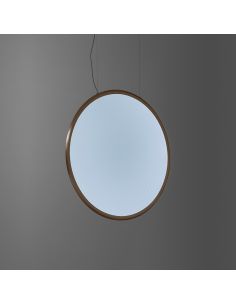 Discovery Vertical 70 Tw Bronzo Artemide Lampada Sospensione