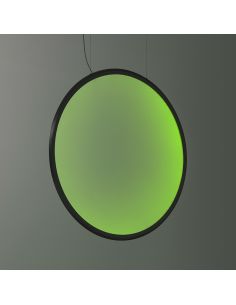 Artemide Discovery Vertical 140 Rgb E Lampada Da Parete Nero