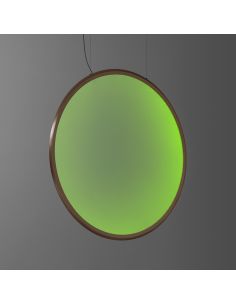 Artemide Discovery Vertical 140 Rgb E Lampada Da Parete Bronzo