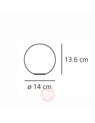 Artemide Dioscuri Tavolo 140-E14