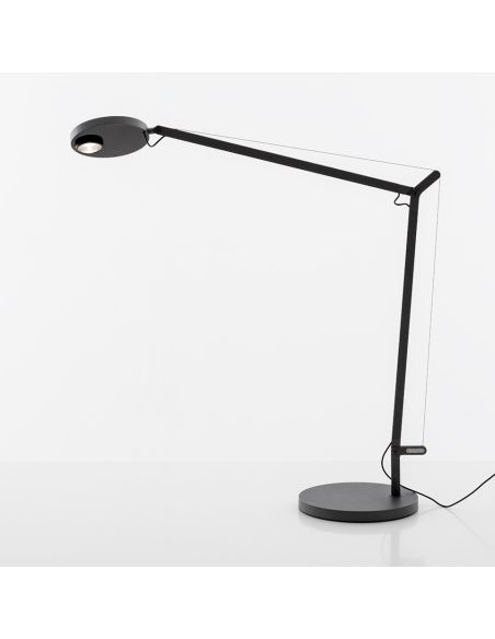 Demetra Professional Led Lampada Da Tavolo Artemide Solo Corpo Grigio