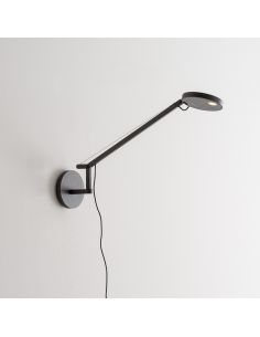 Artemide Demetra Micro Lampada Da Parete 2700K Grigio