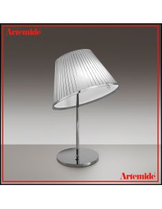 Artemide Choose Lampada Da Tavolo Cromo Rivestimento Bianco