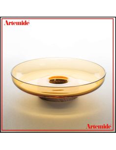 Artemide Bonta' Solo Base E Piatto Vetro Topazio Lampada Da Tavolo