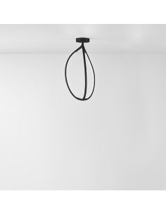 Artemide Arrival 70 Lampada Soffitto Nero