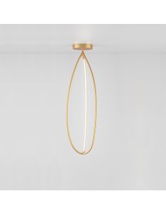 Artemide Arrival 130 Lampada Soffitto Oro