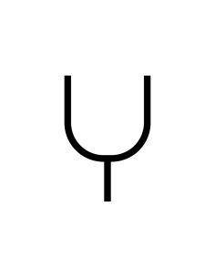 Artemide Alphabet Of Light Lampada Da Parete 'Y' Uppercase