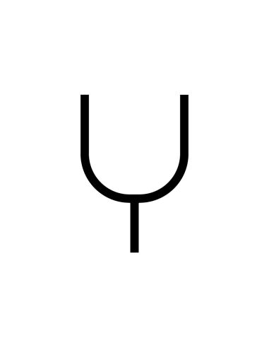 Artemide Alphabet Of Light Lampada Da Parete 'Y' Uppercase