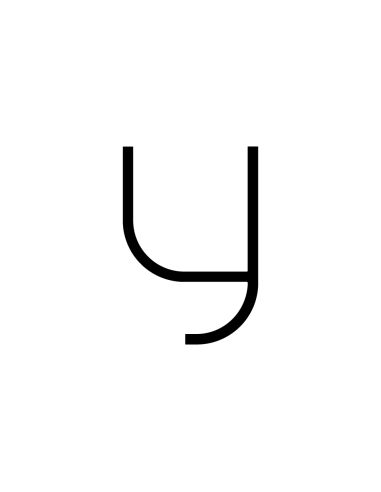 Artemide Alphabet Of Light Lampada Da Parete 'Y' Lowercase