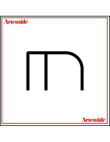 Artemide Alphabet Of Light Lampada Da Parete 'M' Lowercase E Solo Supporto